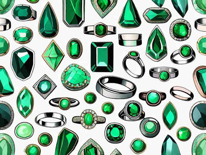 Stunning Selection: 12 Green Gemstone Rings to Adorn Your Fingers