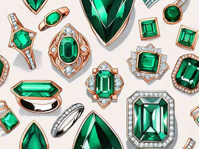 Sparkling Emerald and Diamond Rings: 8 Breathtaking Options