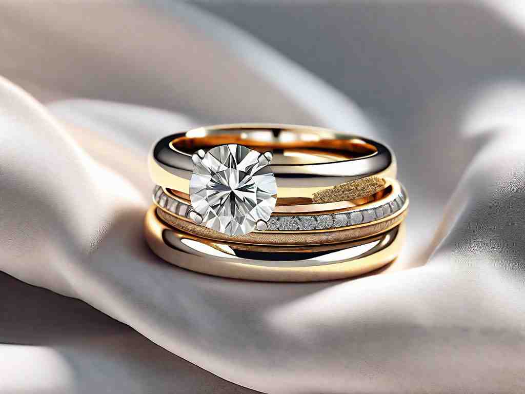 Stunning Stacked Rings for Your Dream Wedding Look