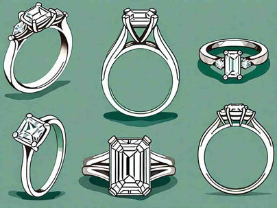 Top Wedding Bands to Complement Emerald Cut Engagement Rings