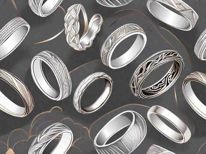 Trending Women's White Gold Wedding Bands