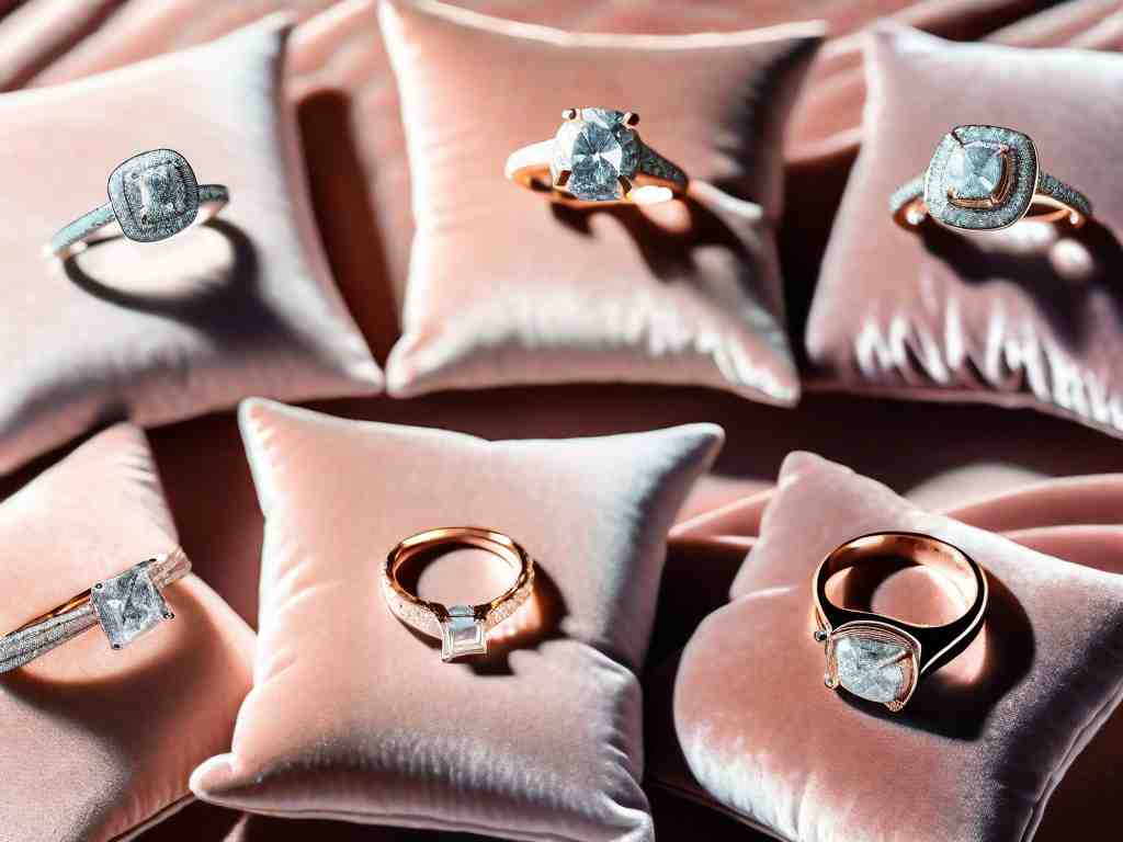 Sparkling Pavé Rings for Engagements