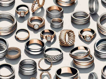 Stacked Rings for the Perfect Bridal Look: 12 Wedding Ring Ideas