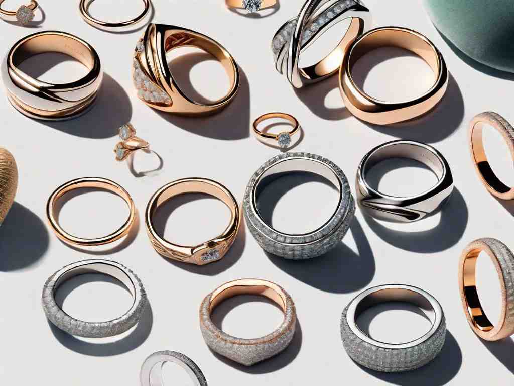 Contemporary Bridal Style: Stylish Ring Jackets and Stacks