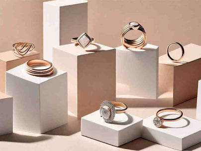 Modern Brides: Stylish Ring Jackets and Stacks