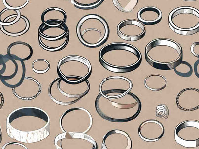 Descubra su talla de anillo con nuestra tabla gratuita de medidas de anillos.