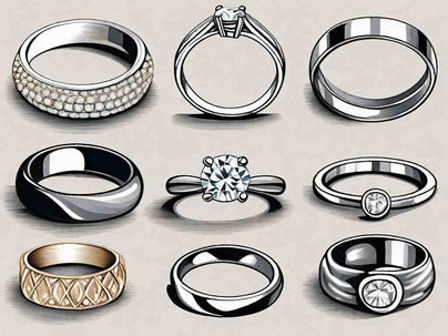 Stack Up Your Bridal Style: 12 Wedding Ring Ideas to Elevate Your Look