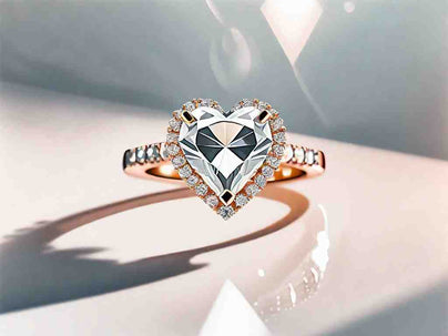 The Story Behind Lady Gaga's Heart Diamond Engagement Ring