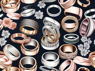Get the Perfect Bridal Look with These 12 Stacked Wedding Ring Ideas