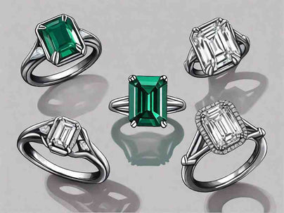 Top 5 Stunning Emerald Cut Ring Styles