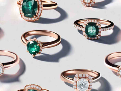 Stunning Solo Prong Rings for Chic Brides