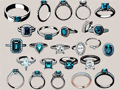 Different Head Designs for Engagement Rings