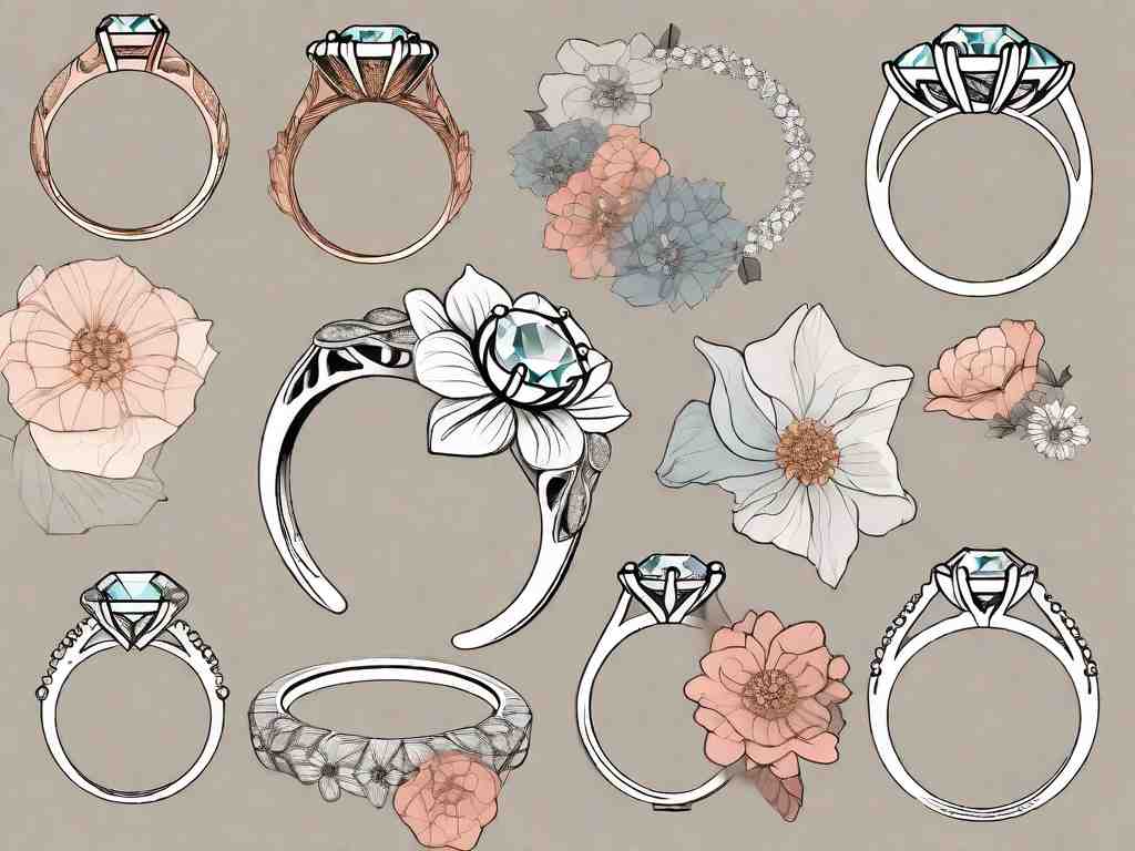 Blossoming Love: 10 Stunning Floral Engagement Rings