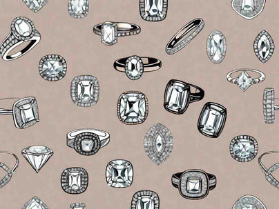 Sparkling Engagement Rings: Hidden Diamond Surprises