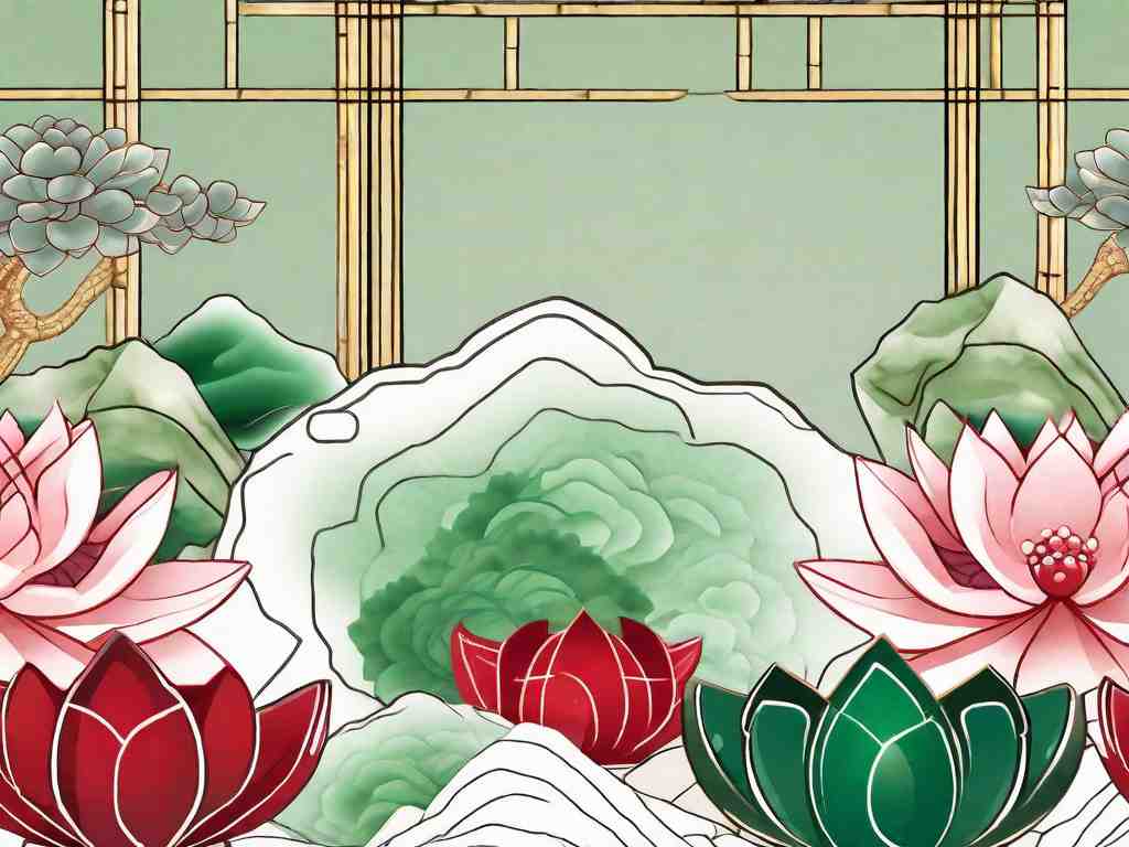 Chinese Culture's Elemental Gemstones: A Symbolic Journey