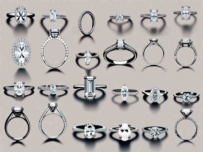 Jasmine Tookes' Oval Engagement Ring Inspires 9 Stunning Ring Designs