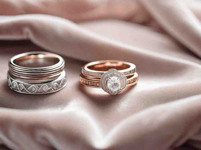 Stunning Stacked Rings for a Perfect Bridal Style