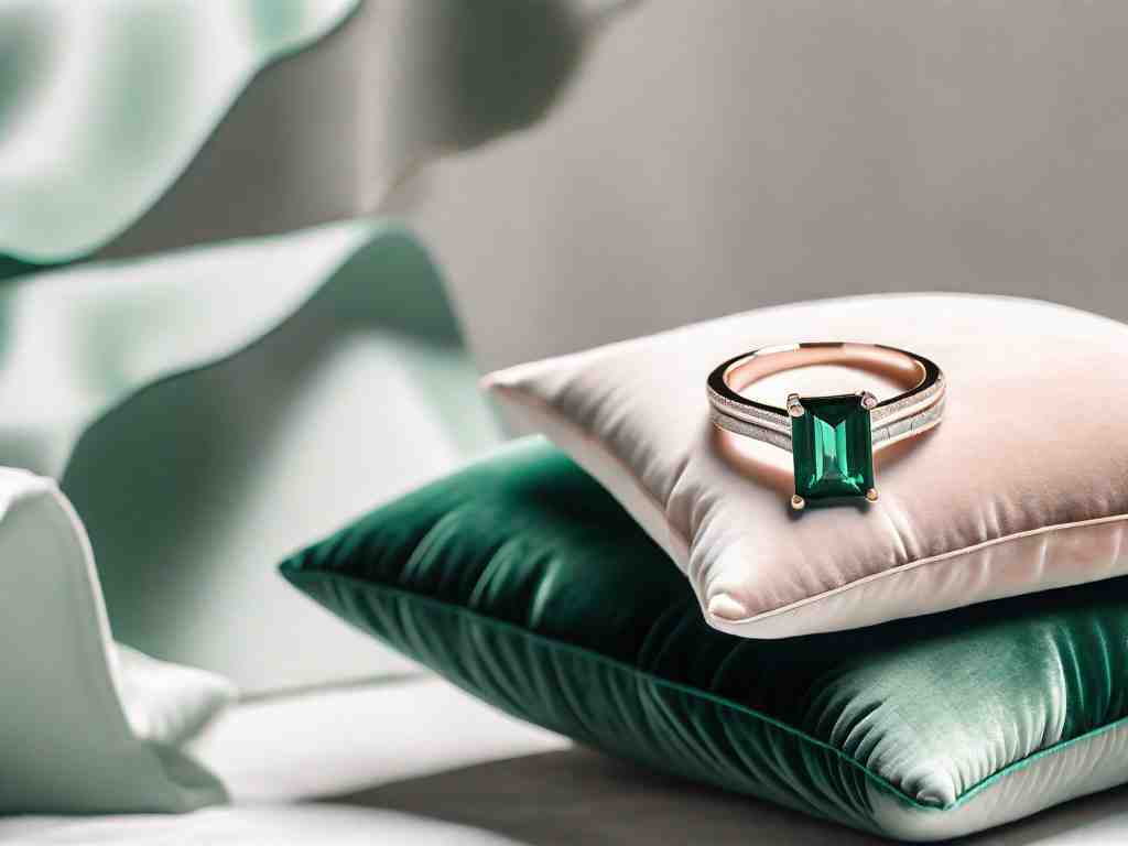 Stunning Emerald Cut Bands for Your Big Day