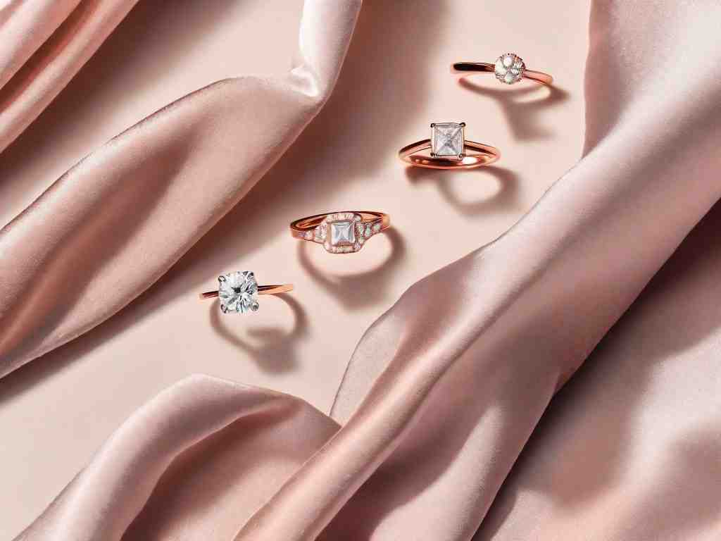 Sparkling Rose Gold Rings for Your Dream Engagement