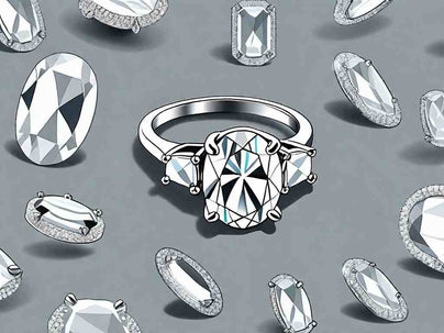 Top Oval Diamond Engagement Rings on Instagram