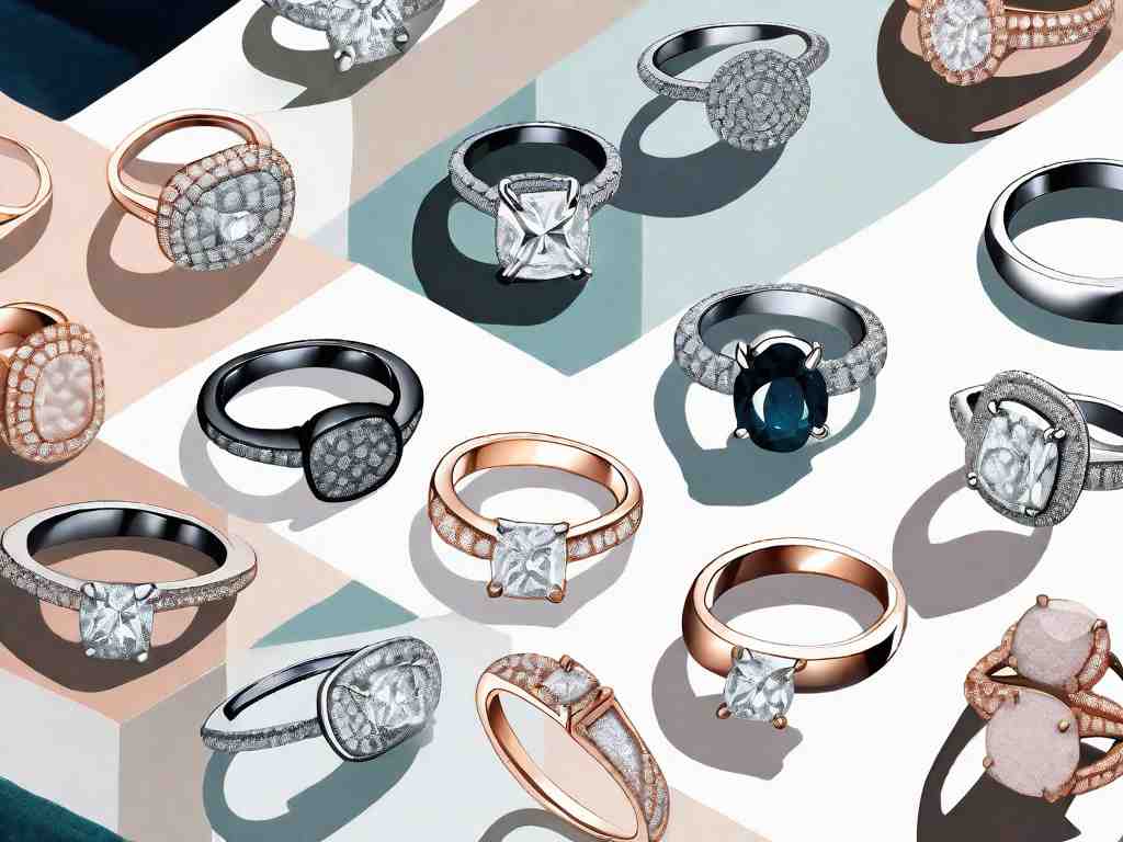 Shimmering Pavé Rings for Your Engagement