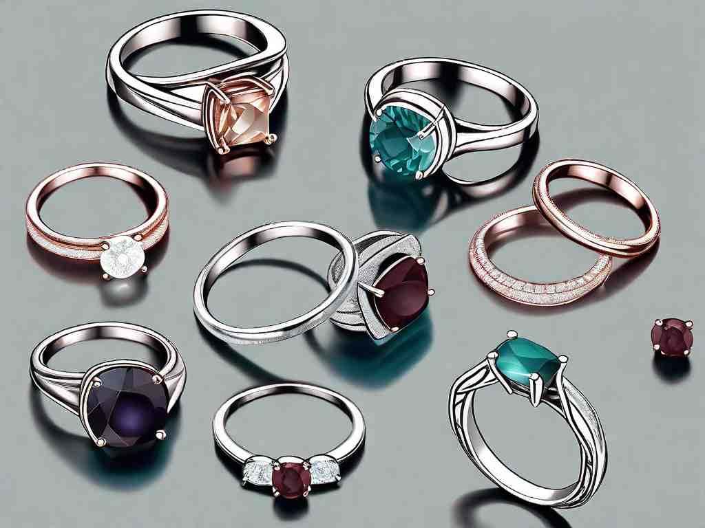 Stunning Single Prong Rings for Chic Brides