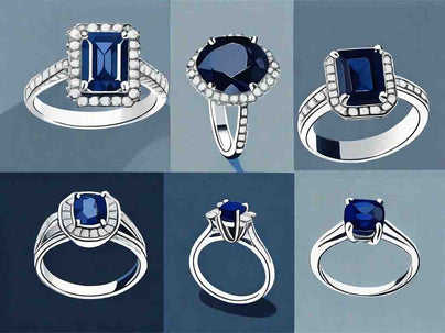 Blue Beauty: Sparkling Sapphire Rings for Engagements and Weddings