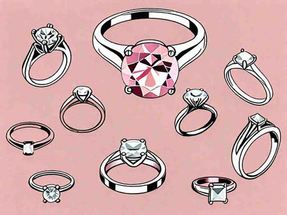 Blush and Bashful: 8 Stunning Pink Engagement Rings