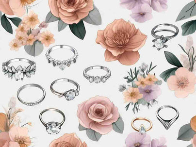 Flower Power: 10 Engagement Rings with Floral Inspiration
