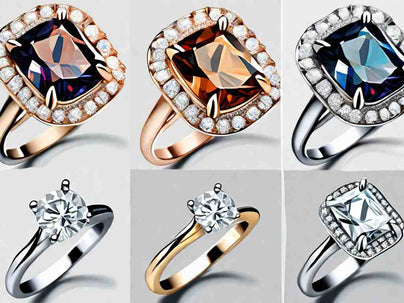 Stunning Split Shank Engagement Rings
