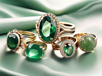 12 Green Gemstone Rings That Are Stunning