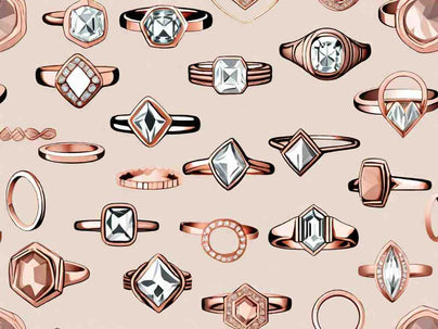 10 Rose Gold Engagement Rings to Add to Your Pinterest Boards