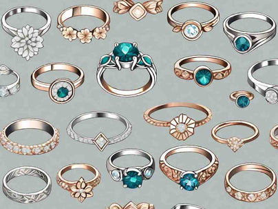Floral Sparkle: 10 Stunning Engagement Rings with Flower Accents