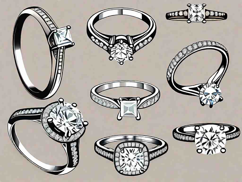 Unique Engagement Rings Under $2,000