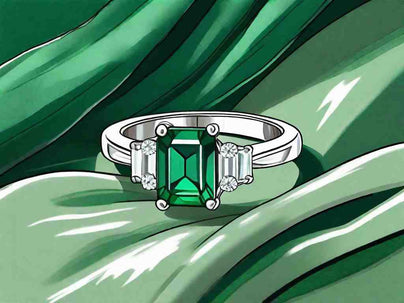 Guía para comprar anillos de compromiso con Esmeralda ES