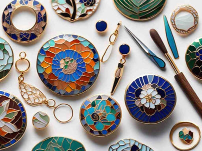 The Art of Jewelry Enameling: A Cloisonné Story