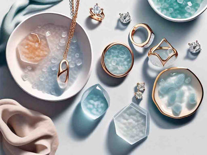 How do I clean and care for my diamond jewelry at home?
