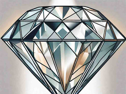 What is the role of a diamond's girdle in its overall quality?
