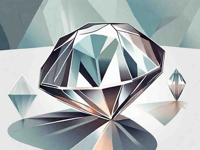 How can I determine the quality of a diamond's polish?