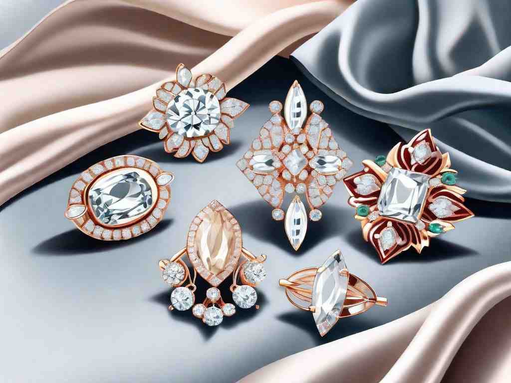 How do I choose the right diamond brooch design for formal events?