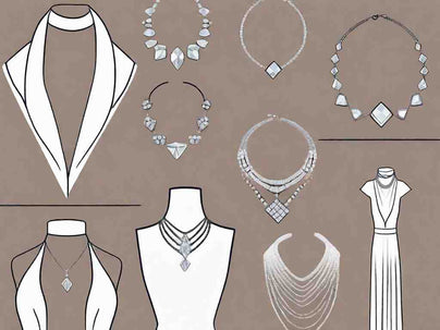 How do I choose the right diamond necklace length for my attire?