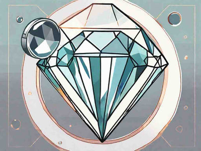 How can I distinguish between a diamond and a moissanite?