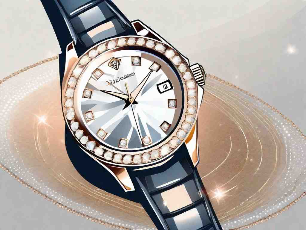 Can diamonds be used as decorative elements in luxury watches?
