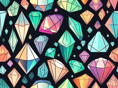 Can diamonds display phosphorescence in a range of colors?
