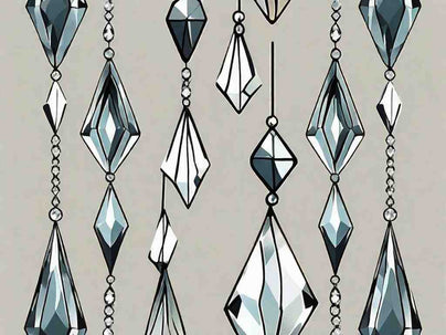 How do I choose the right diamond shoulder dusters for a dramatic effect?