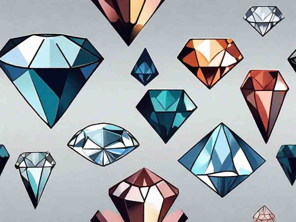How can I distinguish between a natural diamond and a cubic zirconia?