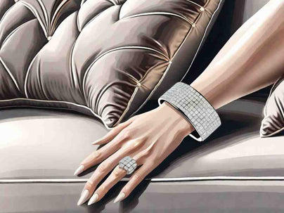 How do I choose the right diamond wrist cuffs for an elegant look?