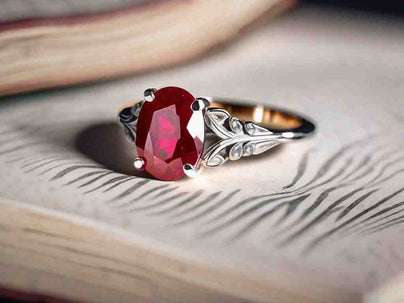 The History and Romance of Ruby Engagement Rings