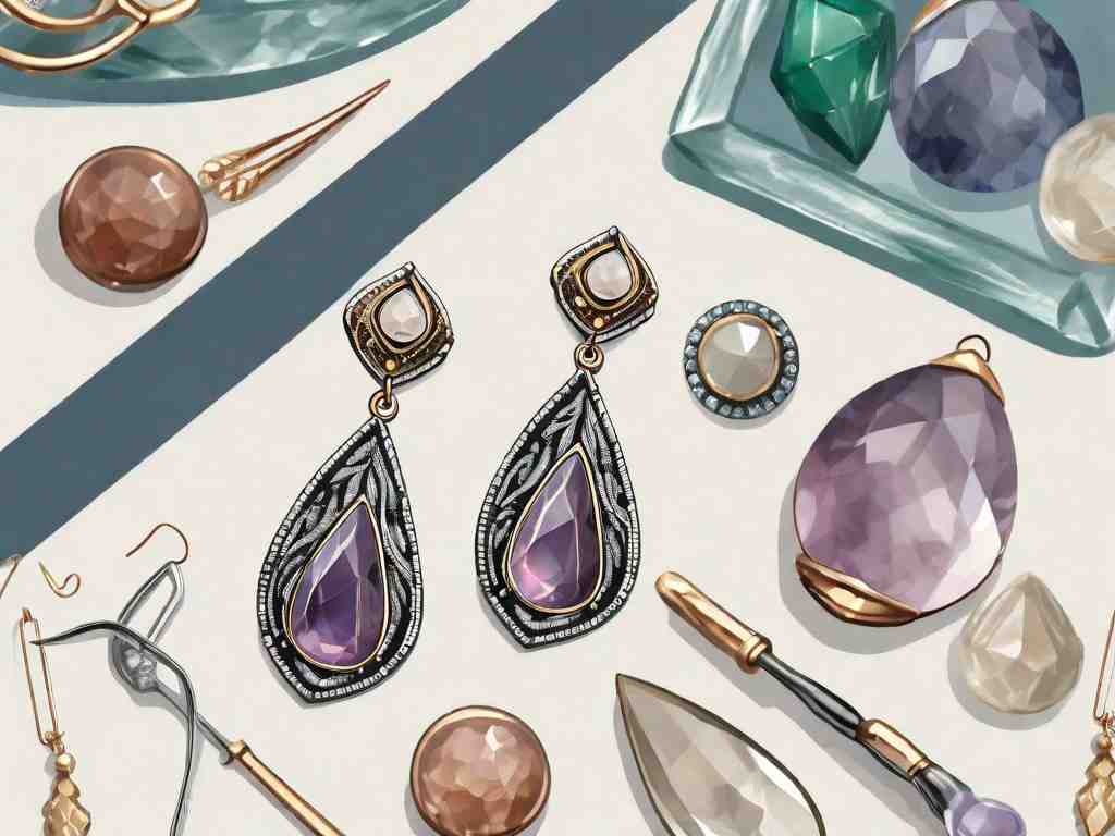 The Intricate Craftsmanship of Vintage Gemstone Earrings