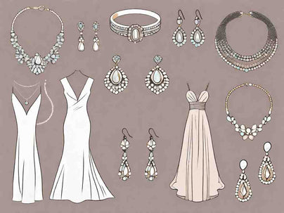 How to Match Your Wedding Jewelry to Your Bridal Gown